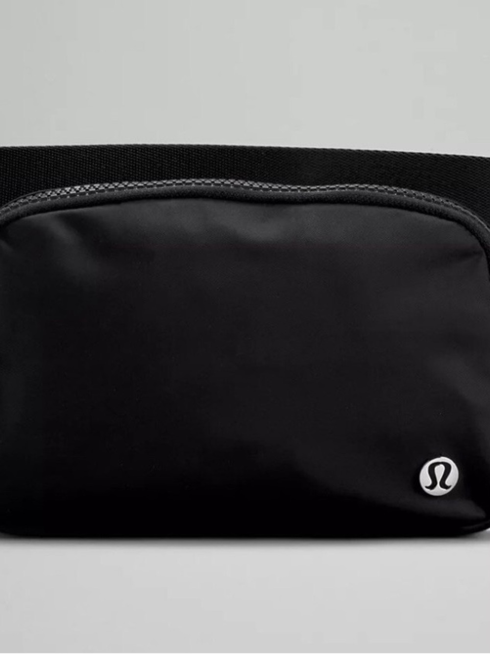 lululemon athletica Black Belt Bag with Logo 1 liter